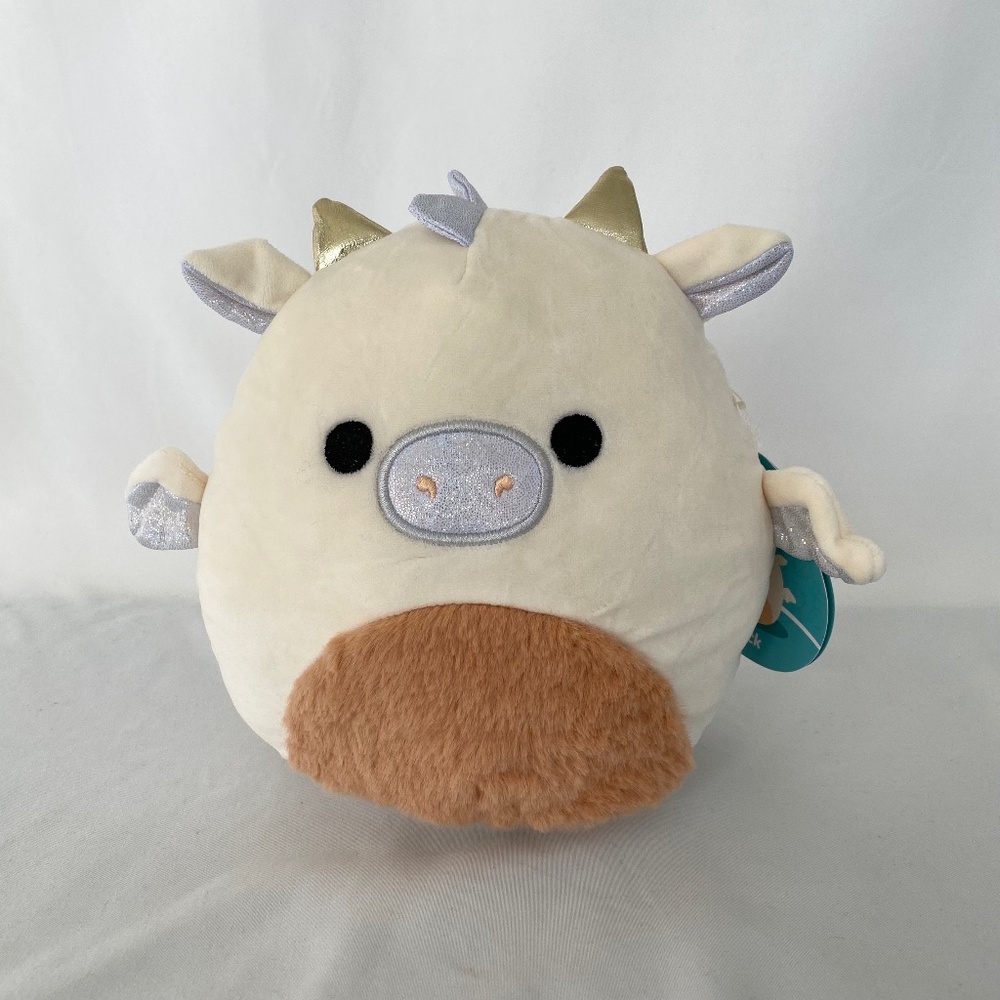 Buck the Sparkly Dragon 8” Squishmallow NWT